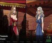 Game of Whores ep 5 Dany x Cersei Rainha promete pole dance from cersey lannister