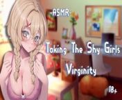 [EroticRolePlay] Taking The Shy Girls Virginity {PT2} from supar school sex