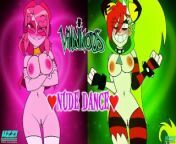 Villainous Nude Dance Miss Heed Vs Demencia from villanos porn