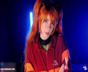 Sloppy Blowjob and Pussy Creampie. Evangelion Asuka Langley - MollyRedWolf from kisa fae hairy