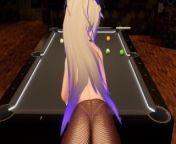 Pool bet turned into breeding a hot sexy bunny girl from cassbwe
