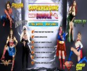 SUPERHEROINE BUNDLE Vol. 1 - PREVIEW - ImMeganLive from cat cosplay masturbation by fuck machine