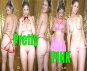 Try On Haul #15 Pretty in Pink - thongs + Cosplay outfits from tamil actress sona sexu