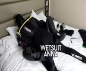 Scuba diving gear + wetsuit sex full video onlyfans wetsuitanna from wetseit