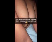 reading my wife's text and video exchange with her small dick lover on snapchat from desi lovers caught cheating