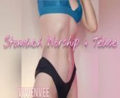 Stomach and Worship Teaser Erotic and Sensual Goddess from beliczky vivien