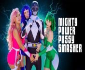 The Mighty Power Pussy Smashers Are Here To Bring Justice To The World In The Sexiest Way Possible from power ranger mega force pink
