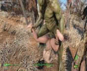 Julia Gets Railed By Super Mutants from fallout 4 dogmeat