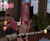 I try on CUTE COSPLAYS while you just want me to get MORE NAKED!!! SEXY CATGIRL POSING and STRIPPING from neko pov
